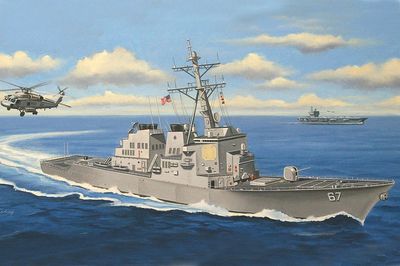 Cole DDG-67 1/700 Model Ship Kit #83410 by Hobby Boss