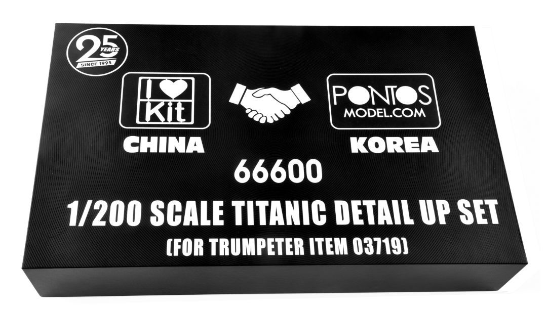 Titanic Detail set for TRU03719 1/200 by I Love Kit