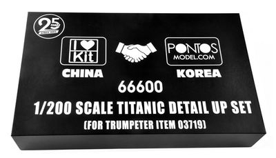 Titanic Detail set for TRU03719 1/200 by I Love Kit