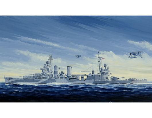 USS San Francisco CA-38 (1944) 1/350 Model Ship Kit #5310 by Trumpeter