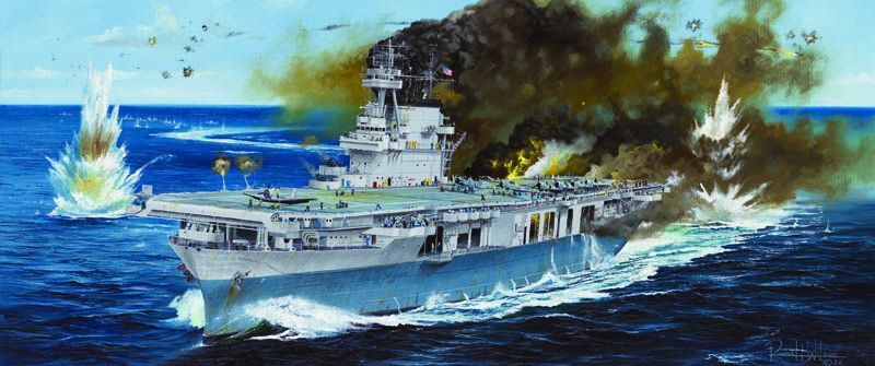 USS Yorktown CV-5 1/350 Model Ship Kit #65301 by I Love Kit