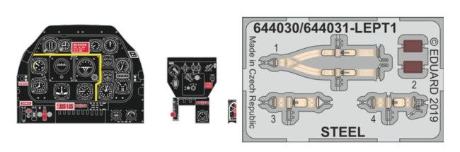1/48 Mustang Mk IV Look for Edu (Instrument Panel)
