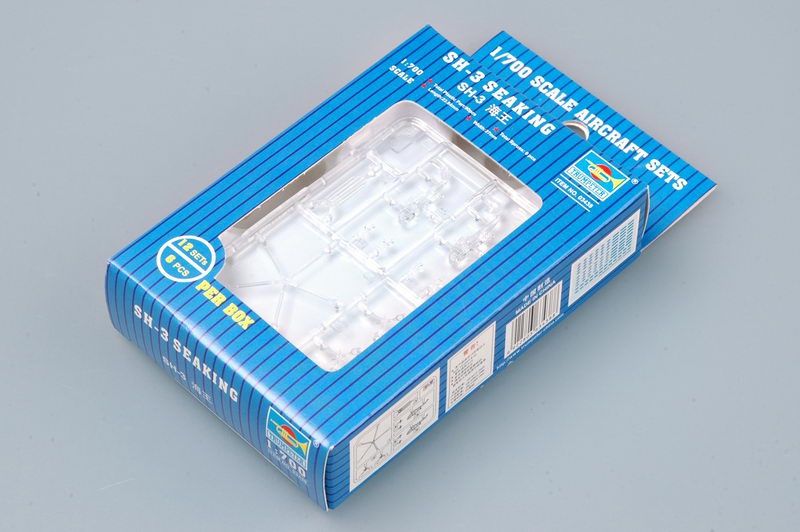 SH-3 Seaking 1/700 Model Ship Kit #03438 by Trumpeter