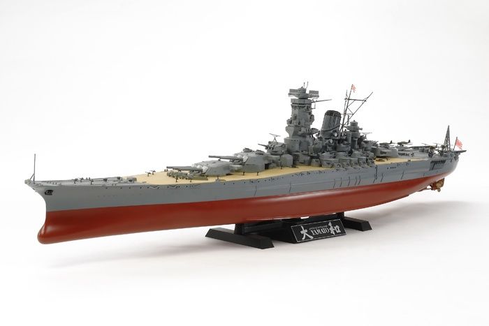 IJN Battleship Yamato 1/350 Model Ship Kit #78030 by Tamiya