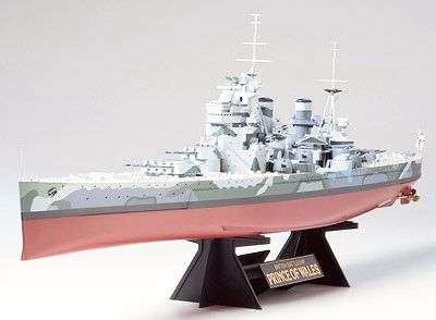HMS Prince of Wales Battleship 1/350 Model Ship Kit #78011 by Tamiya