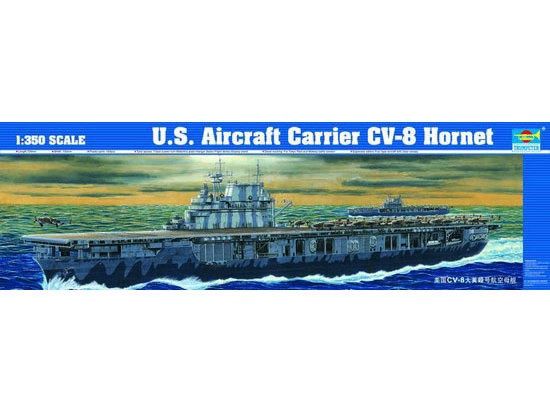 U.S. CV-8 Hornet 1/350 Model Ship Kit #5601 by Trumpeter