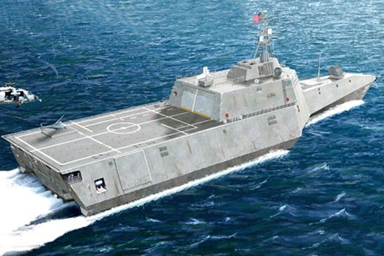 USS Independence LCS-2 1/350 Model Ship Kit #4548 by Tamiya