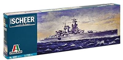 Admiral Scheer 1/720 Model Ship Kit #508 by Italeri