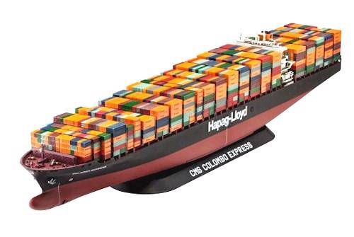 Colombo Express Container Ship 1/700 Model Ship Kit #5152 by Revell