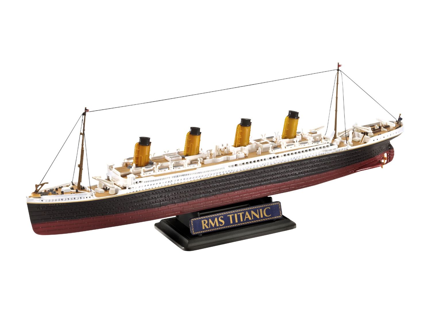 RMS Titanic Double Pack Starter Set 1/1200 &amp; 1/700 Model Ship Kit #5727 by Revell