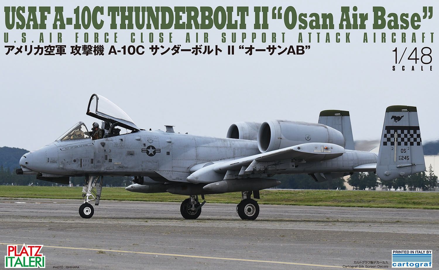 USAF Attack Aircraft A-10C Thenderbolt II 'Osan Air Base' 1/48 by Platz x Italeri