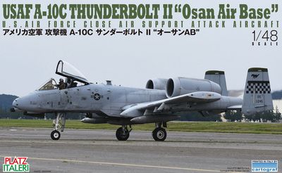 USAF Attack Aircraft A-10C Thenderbolt II 'Osan Air Base' 1/48 by Platz x Italeri