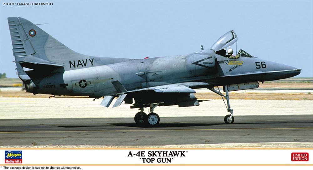 A-4E Skyhawk "Top Gun" 1/48 #07523 by Hasegawa