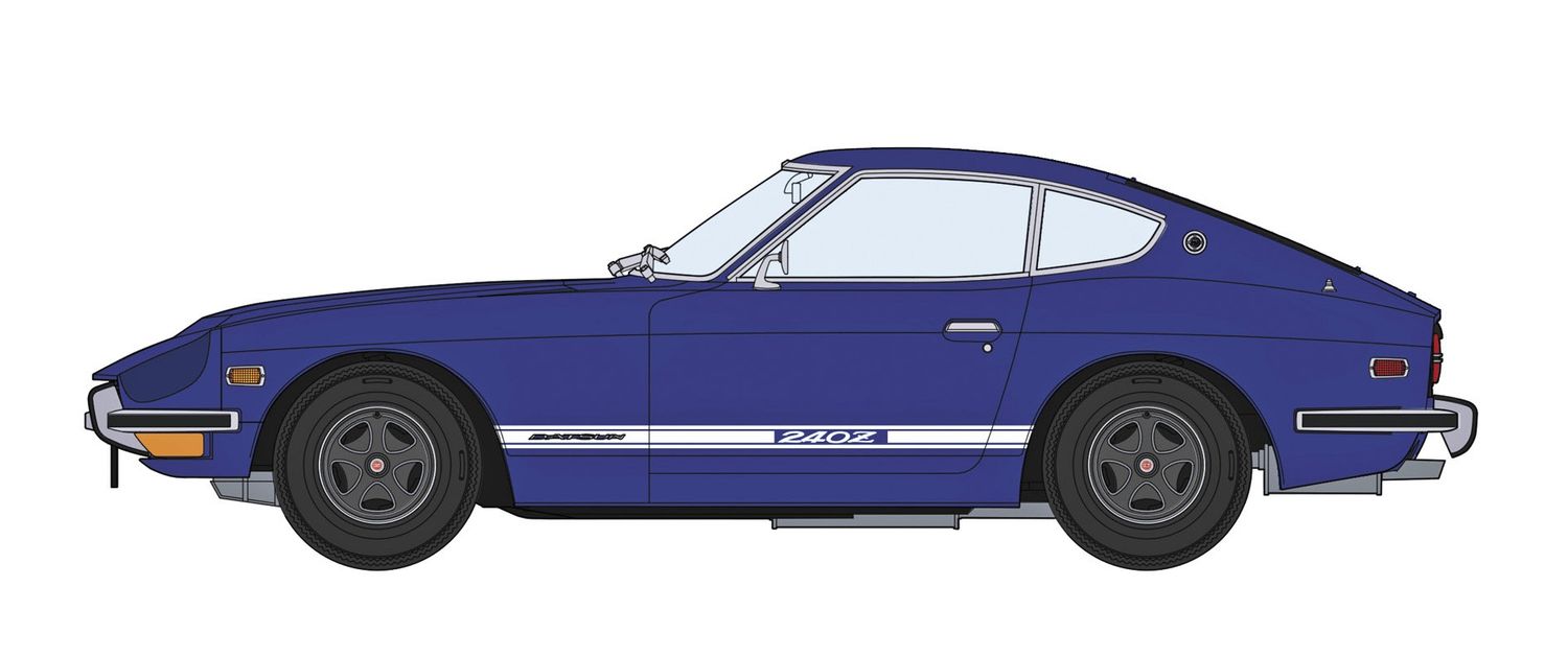 Datsun 240Z HLS30 (1972) Left Hand Drive Version 1/24 Model Car Kit #20405 by Hasegawa