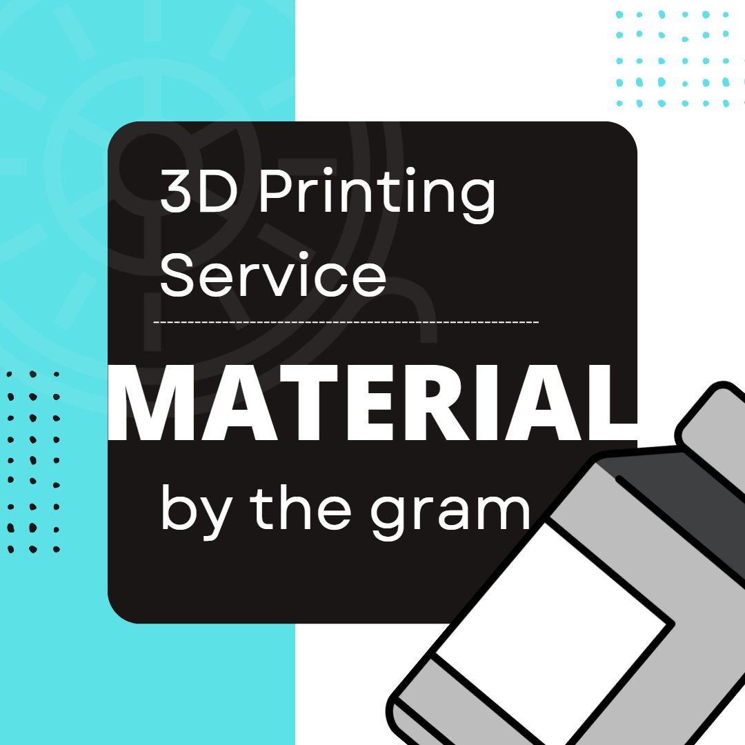 3D Printing Material - Resin by gram