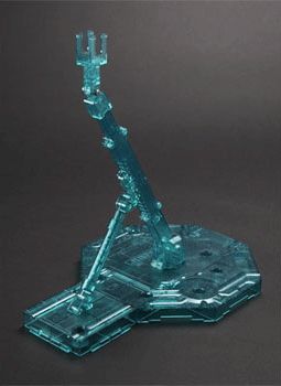 Action Base 1 (Sparkle Green) 1/100 Gunpla Stand #5058283 by Bandai