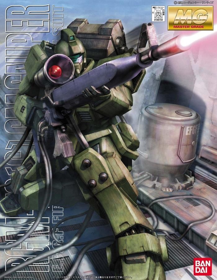 MG 1/100 RGM-79(G) GM Sniper #146734 by Bandai