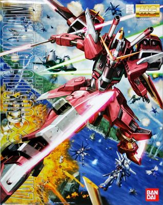 MG 1/100 ZGMF-X19A Infinite Justice Gundam #5063041 by Bandai