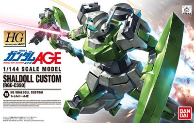 HG AGE #18 1/144 RGE-C350 Shaldoll-Kai #5062827 by Bandai