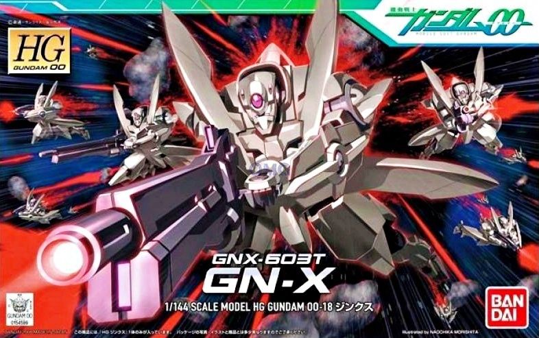 HG 00 #18 1/144 GN-X 00-18 GN-X #5060646 by Bandai