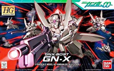 HG 00 #18 1/144 GN-X 00-18 GN-X #5060646 by Bandai