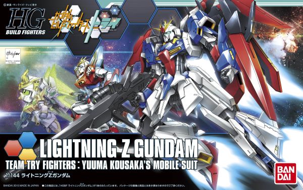 HG Build 1/144 #40 Lightning Z Gundam #5057943 by Bandai