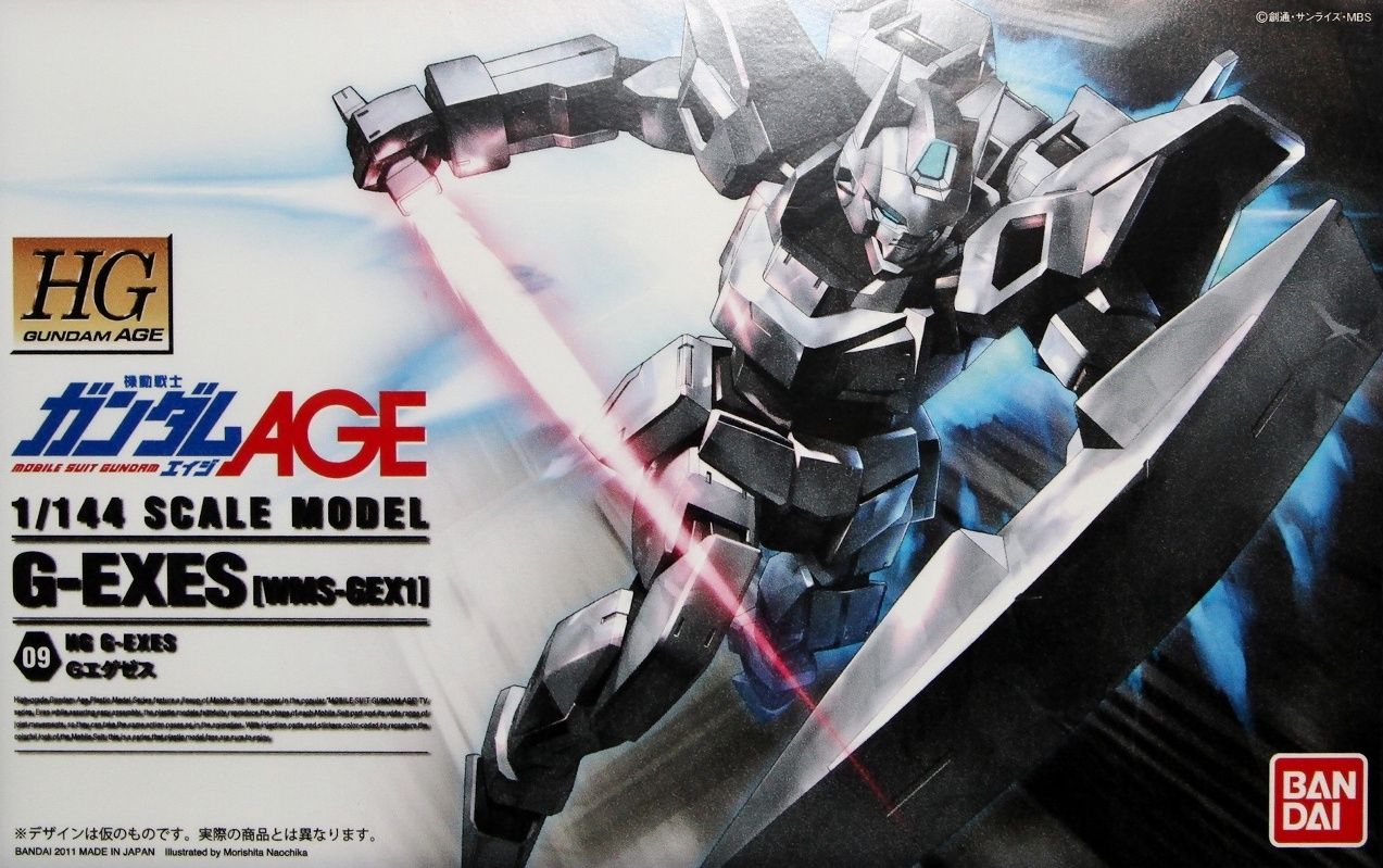 HG AGE #09 1/144 WMS-GEX1 G-Exes #5060366 by Bandai