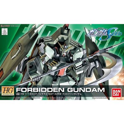 HG SEED #R09 1/144 GAT-X252 Forbidden Gundam #5057914 by Bandai
