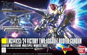 HGUC #189 1/144 LM314V24/24 V2 Assault Buster Gundam #5057751 by Bandai