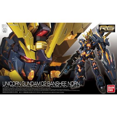 RG 1/144 #27 RX-0 Unicorn Gundam Banshee Norn #5061621 by Bandai