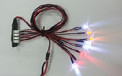 Hobby Details LED RC Lights 8 Lamps with Socket