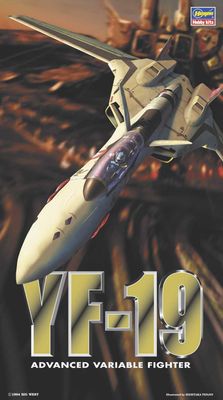 Macross Plus YF-19 Advanced Variable Fighter 1/72 #65709 by Hasegawa