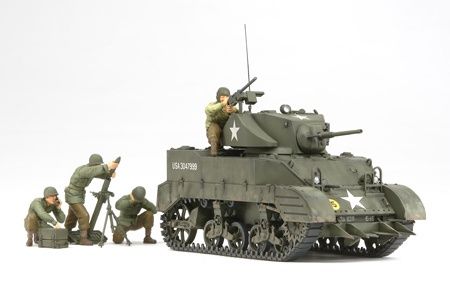 US Light Tank M5A1 1/35 #35313 by Tamiya