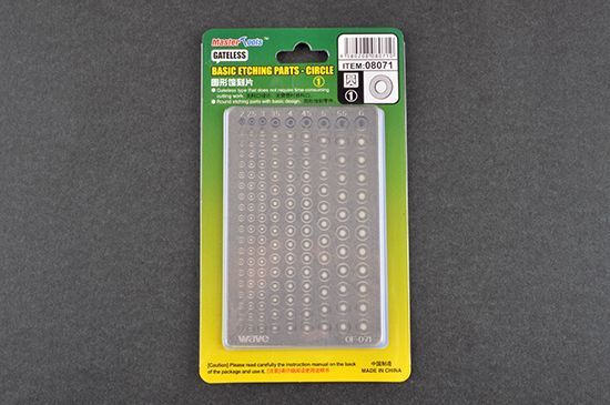 Master Tools Basic Etching Parts - Circle 3 #8073
