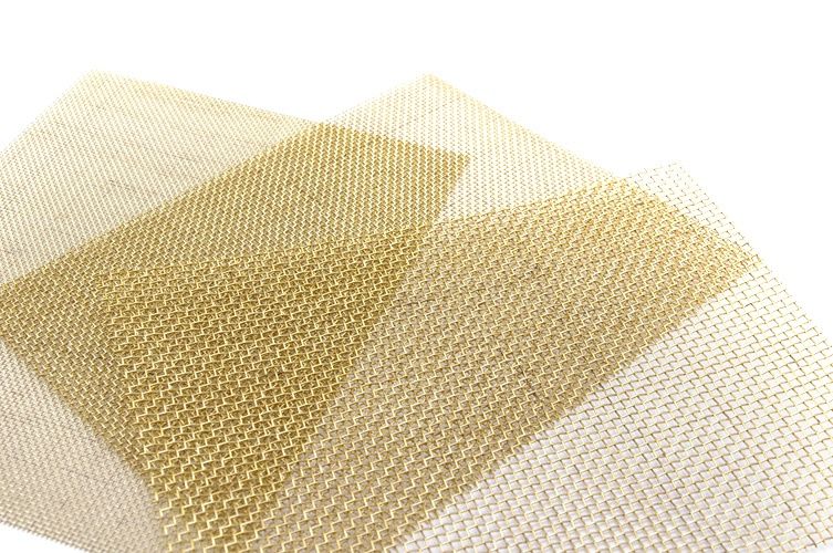 Wave C MESH #120 - Fine Brass Mesh for Exhaust Intakes or Port Covers and Engine Grill