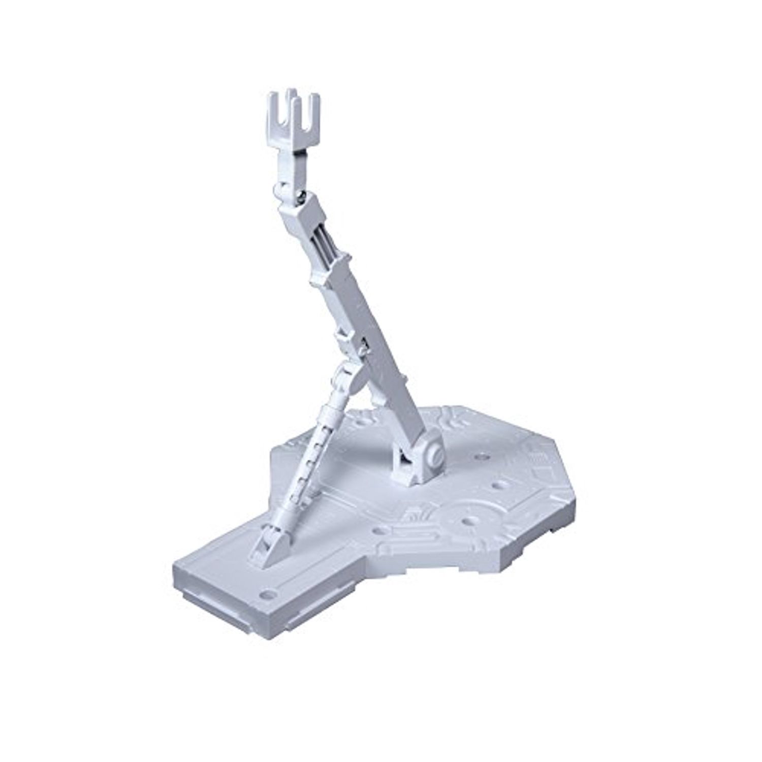 Action Base 1 (White) 1/100 Gunpla Stand #5059256 by Bandai