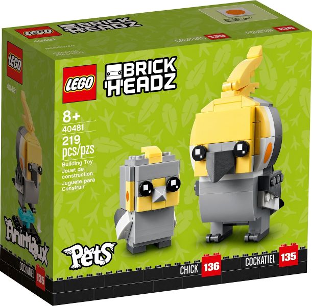Lego Brickheadz: Cockatiel 40481