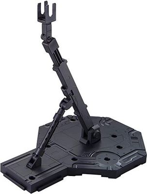 Action Base 1 (Black) 1/100 Gunpla Stand #5058009 by Bandai