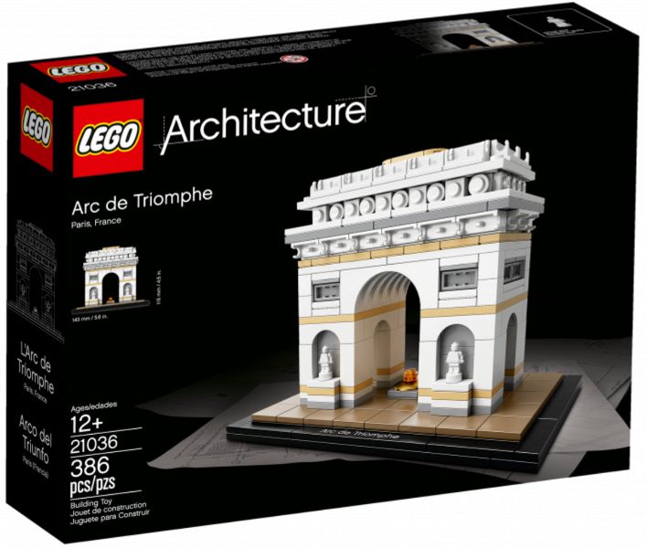 Lego Architecture: Arc de Triomphe 21036
