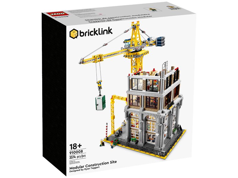 Lego Bricklink Designer Program: Modular Construction Site 910008