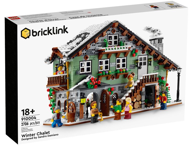 Lego Bricklink Designer Program: Winter Chalet 910004