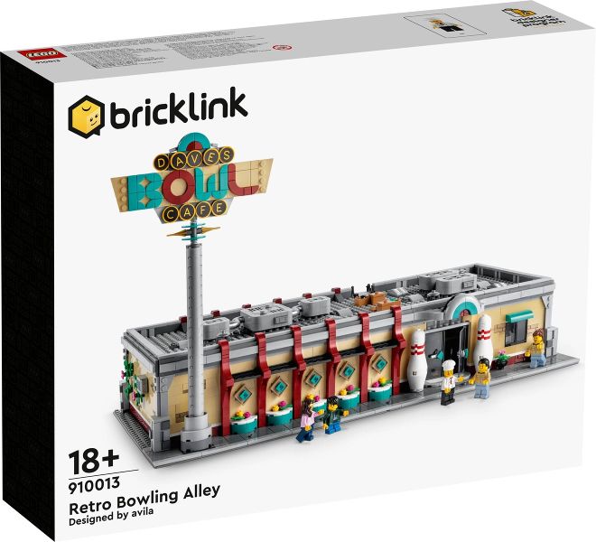 Lego Bricklink Designer Program: Retro Bowling Alley 910013