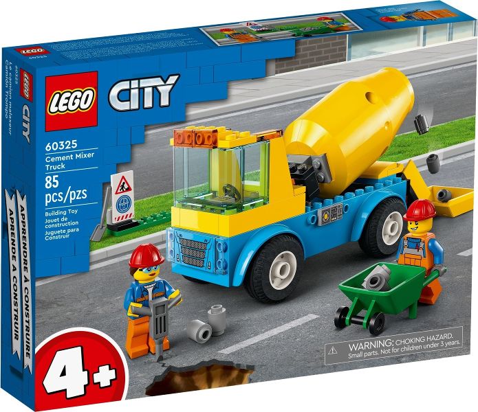 Lego City: Cement Mixer Truck 60325