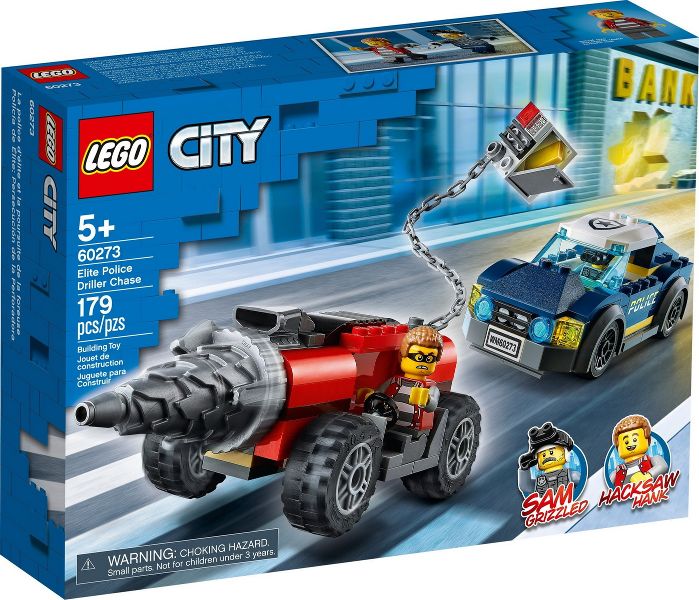 Lego City: Elite Police Driller Chase 60273