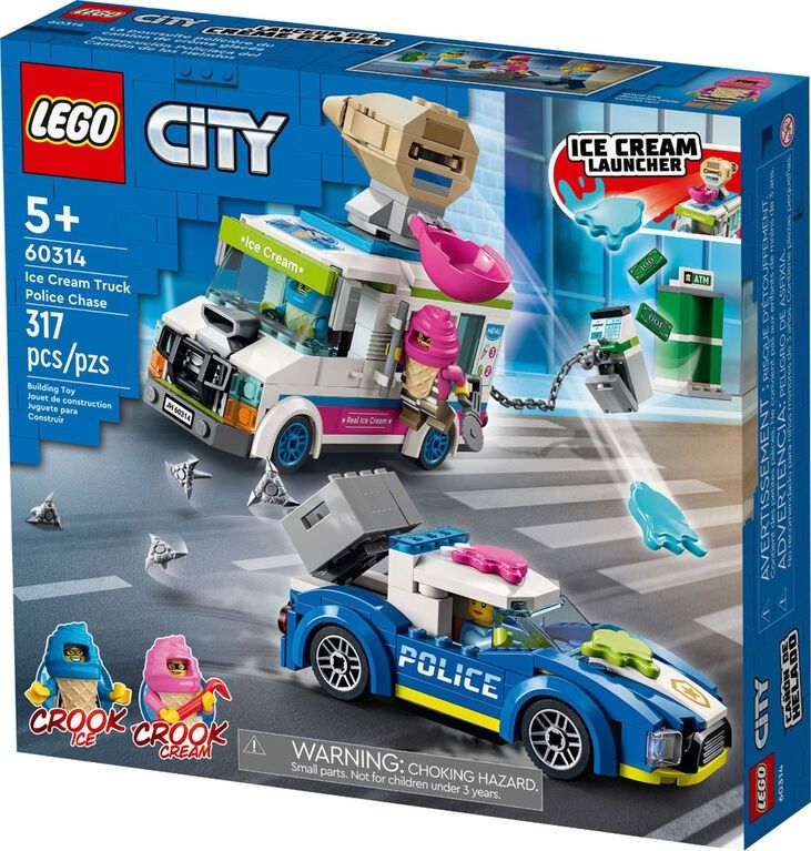 Lego City: Ice Cream Truck Police Chase 60314