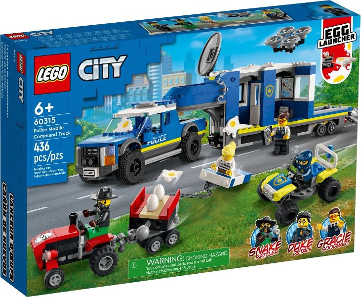 Lego City: Police Mobile Command Truck 60315