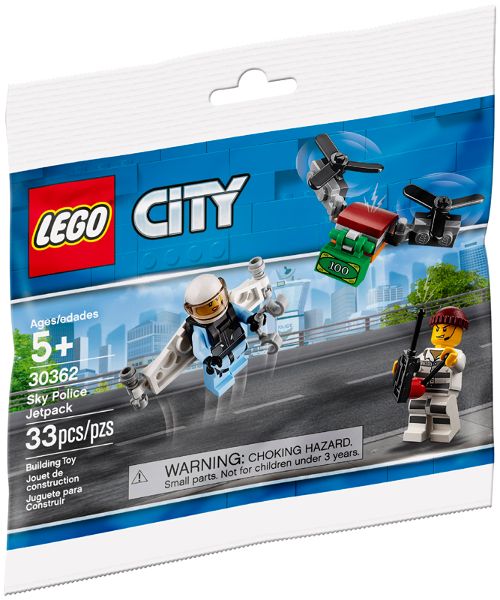 Lego City: Sky Police Jetpack PolyBag 30362