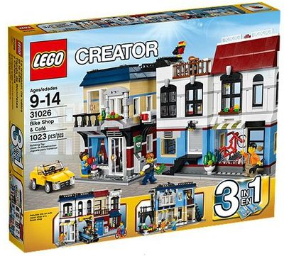 Lego Creator: Bike Shop and Cafe 31026 - Pre-Owned - Complete Build