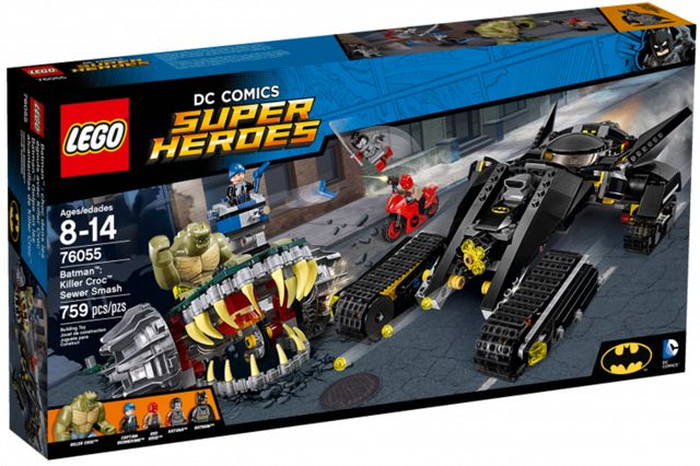 Lego DC Super Heroes: Batman Killer Croc Sewer Smash 76055