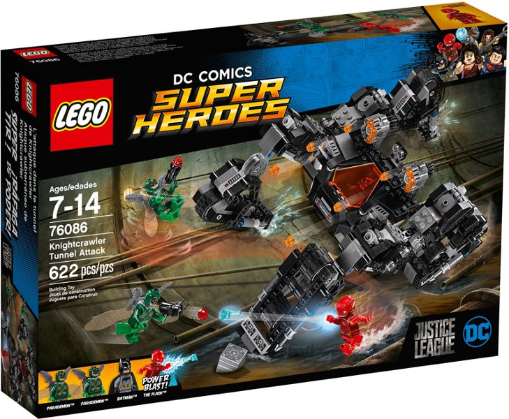 Lego DC Super Heroes: Knightcrawler Tunnel Attack 76086